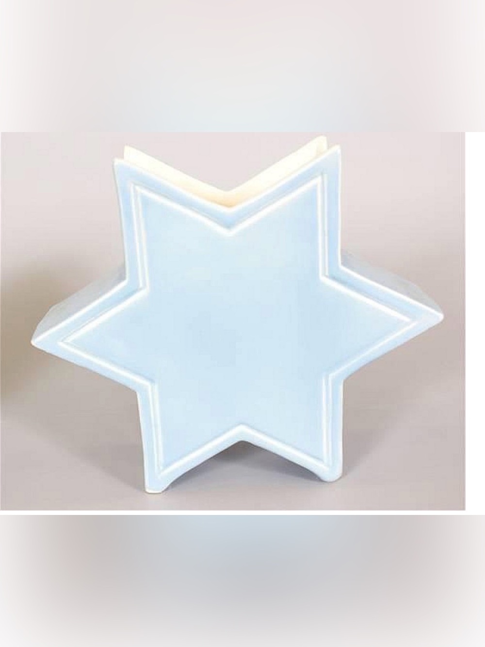 Light Blue Star Ceramic Vase - Weller